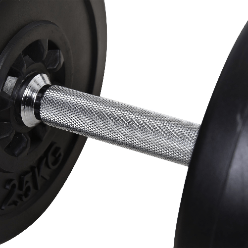 HOMCOM-Set-Bilanciere-e-Dischi-66kg-con-2-Manubri-Pesi-Bilanciere-Palestra-Manubri-con-14-Dischi-in-Acciaio-e-Plastica