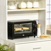 HOMCOM-Fornetto-Elettrico-10L-con-Temperatura-Regolabile-e-Timer-750W-36-5x26x22-cm-Nero