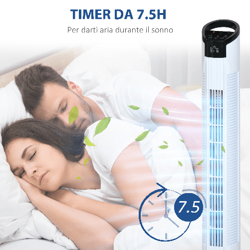 HOMCOM-Ventilatore-a-Colonna-con-Telecomando-a-5m-Oscillante-70--3-Funzioni-e-3-Velocita-Schermo-LED-e-Timer-7-5h-50W--20x78-5cm