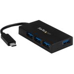 StarTech.com Hub USB-C a 4 Porte - Hub USB Type-C con 4 Porte USB-A (USB 3.0/3.1 Gen 1 SuperSpeed 5Gbps)