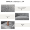 HOMCOM-Poltrona-Moderna-Imbottita-con-Seduta-Profonda-Poltroncina-da-Camera-e-Soggiorno-75x72x74cm-Grigio
