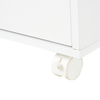 Vinsetto-Cassettiera-Ufficio-con-4-Ruote-4-Ripiani-3-Cassetti-Schedario-Portadocumenti-in-Legno-MDF-Bianco-38-x-30-x-86-8-cm