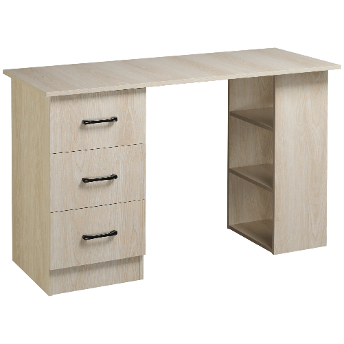 HOMCOM-Scrivania-PC-Moderna-per-Camera-con-3-Cassetti-e-3-Scaffali-in-Legno-per-Casa-e-Ufficio-120x49x72cm