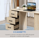 HOMCOM-Scrivania-PC-Moderna-per-Camera-con-3-Cassetti-e-3-Scaffali-in-Legno-per-Casa-e-Ufficio-120x49x72cm