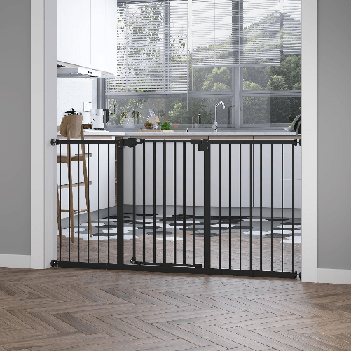 PawHut-Cancellino-per-Cani-3-Estensioni-Fino-a-152-3cm-Chiusura-Automatica
