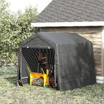 Outsunny-Tendone-Garage-per-Auto-Moto-e-Attrezzi-in-Metallo-e-Tessuto-PE-280x240x240cm-Grigio