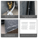 Outsunny-Tendone-Garage-per-Auto-Moto-e-Attrezzi-in-Metallo-e-Tessuto-PE-280x240x240cm-Grigio