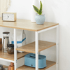 HOMCOM-Scaffale-da-Cucina-Salvaspazio-Stile-Industriale-struttura-in-Metallo-e-Legno---Legno