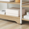 HOMCOM-Scaffale-da-Cucina-Salvaspazio-Stile-Industriale-struttura-in-Metallo-e-Legno---Legno