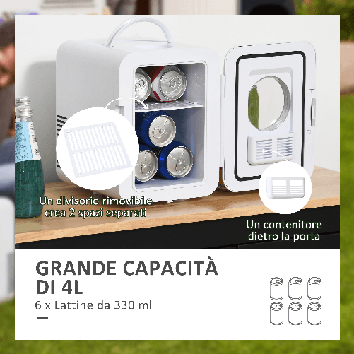 HOMCOM-Frigo-Portatile-da-60W-con-Capacita-4L-Divisore-Removibile-e-Maniglia-25-8x20-5x26-3-cm