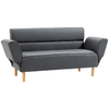 HOMCOM-Divano-2-Posti-Convertibile-in-Divano-Letto-Singolo-con-Braccioli-Regolabili-164x71x75cm