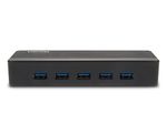 Hamlet-XHUB70036-hub-di-interfaccia-USB-3.2-Gen-1--3.1-Gen-1--Type-B-5000-Mbit-s-Nero