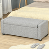 HOMCOM-Panca-Fondoletto-con-Vano-Contenitore-in-Tessuto-120x50x44cm---Grigio