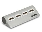 Hamlet-4-port-Hub-usb-2.0-a-4-porte-480-Mbps