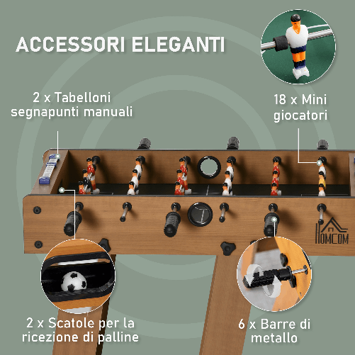 HOMCOM-Calcio-Balilla-Pieghevole-in-Legno-con-6-Aste-18-Giocatori-e-Segnapunti-69x37x70cm