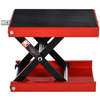 DURHAND-Cavalletto-Alzamoto-Sollevatore-per-Moto-in-Acciaio-Rosso-e-Nero-Pieghevole-e-Antiscivolo-41-5-x-23-5-x-10-37cm
