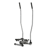 HOMCOM-Stepper-con-Manubrio-Maniglie-Step-Fitness-con-Monitor-LCD-per-Casa-e-Palestra---Argento