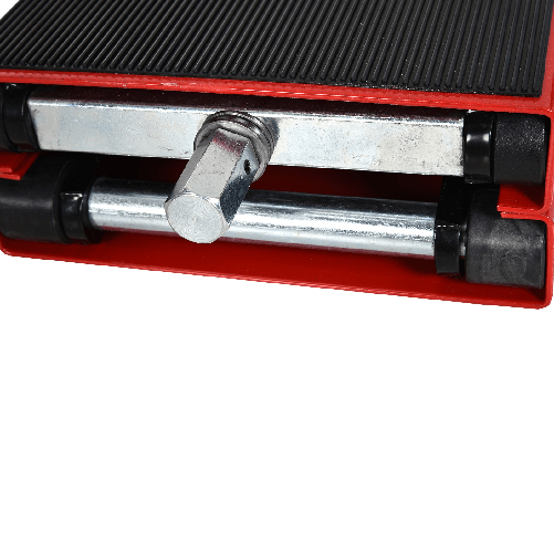 DURHAND-Cavalletto-Alzamoto-Sollevatore-per-Moto-in-Acciaio-Rosso-e-Nero-Pieghevole-e-Antiscivolo-41-5-x-23-5-x-10-37cm