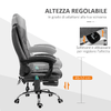 Vinsetto-Poltrona-da-Ufficio-Massaggiante-e-Reclinabile-con-Riscaldamento-e-Altezza-Regolabile-Grigio