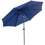 Outsunny-Ombrellone-da-Giardino-3x2-5-Inclinabile-con-Manovella-e-Palo-Smontabile-in-Metallo-e-Poliestere-Blu