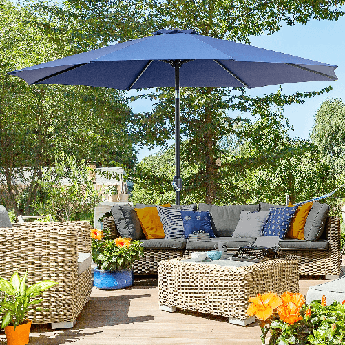 Outsunny-Ombrellone-da-Giardino-3x2-5-Inclinabile-con-Manovella-e-Palo-Smontabile-in-Metallo-e-Poliestere-Blu