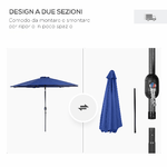 Outsunny-Ombrellone-da-Giardino-3x2-5-Inclinabile-con-Manovella-e-Palo-Smontabile-in-Metallo-e-Poliestere-Blu