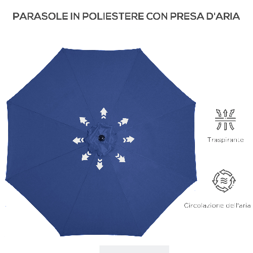 Outsunny-Ombrellone-da-Giardino-3x2-5-Inclinabile-con-Manovella-e-Palo-Smontabile-in-Metallo-e-Poliestere-Blu