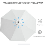 Outsunny-Ombrellone-da-Giardino-3x2-5-m-Inclinabile-con-Palo-Smontabile-in-Metallo-e-Poliestere-Bianco