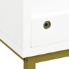 kleankin-Mobile-Bagno-Sottolavabo-con-Armadietto-2-Ante-in-Legno-e-Acciaio-60x30x65cm-Bianco-e-Oro