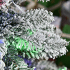 HOMCOM-Albero-di-Natale-Artificiale-Innevato-con-250-Luci-LED-Colorate-829-Rami-e-Base-Pieghevole--112x210cm---Verde