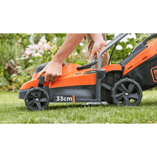 Black---Decker-BCMW3318L2-Tagliaerba-a-spinta-Batteria-Nero-Arancione