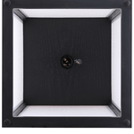 HOMCOM-Lampada-da-Terra-Moderna-Lampadina-Illuminazione-Interna-Salvaspazio-con-Ripiani-da-Soggiorno-Cotone-MDF-26-x-26-x-160-cm-Nero-e-Bianco