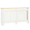 HOMCOM-Mobile-Copricaloriferi-in-Legno-Truciolare-e-MDF-Pannello-a-Doghe-e-Mensola-Superiore---Bianco