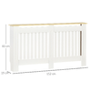HOMCOM-Mobile-Copricaloriferi-in-Legno-Truciolare-e-MDF-Pannello-a-Doghe-e-Mensola-Superiore---Bianco