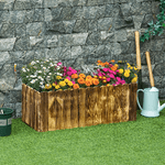 Outsunny-Fioriera-da-Giardino-Quadrata-Portafiori-da-Esterno-in-Legno-di-Abete-per-Fiori-Ortaggi-80x-33x-30cm