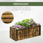Outsunny-Fioriera-da-Giardino-Quadrata-Portafiori-da-Esterno-in-Legno-di-Abete-per-Fiori-Ortaggi-80x-33x-30cm