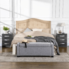 HOMCOM-Set-2-Comodini-Moderni-con-3-Cassetti-per-Camera-da-Letto-e-Soggiorno-in-Truciolato-40x36x56-cm-Grigio
