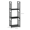 Outsunny-Portalegna-da-Esterno-e-Interno-a-3-Livelli-Separabili-in-Metallo-con-Ganci-per-Attrezzi-Nero