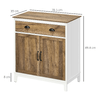 HOMCOM-Mobile-Multiuso-in-Truciolato-con-Armadietto-e-Cassetto-in-Stile-Rustico-78-5x39x89-4cm-Bianco