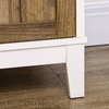 HOMCOM-Mobile-Multiuso-in-Truciolato-con-Armadietto-e-Cassetto-in-Stile-Rustico-78-5x39x89-4cm-Bianco