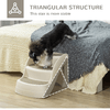 PawHut-Scaletta-per-Cani-e-Gatti-Pieghevole-con-3-Gradini-Antiscivolo-in-PP-49x38x38-cm-Beige