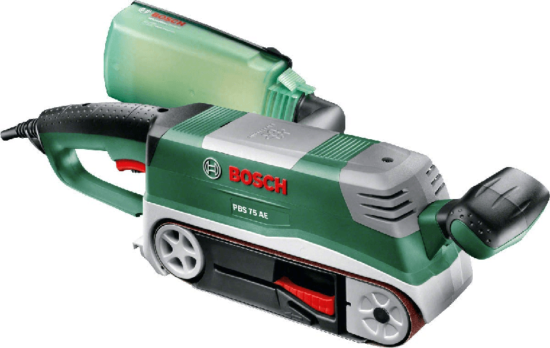 Bosch PBS 75 AE Set Levigatrice a nastro Verde, Grigio 750 W