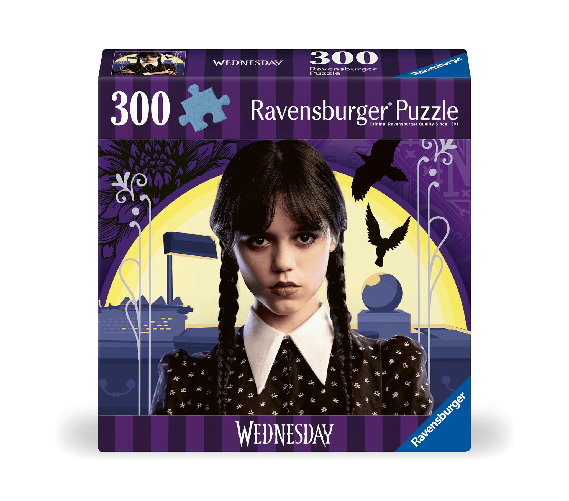 Ravensburger-Puzzle-300-Pezzi-Wednesday-No-Hug-Zone