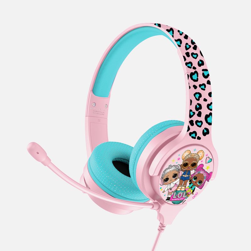 OTL-Technologies-L.O.L.-Surprise--Let-s-Dance--Pink-Kids-Interactive-Auricolare-Cablato-A-Padiglione-Giocare-Blu-Rosa