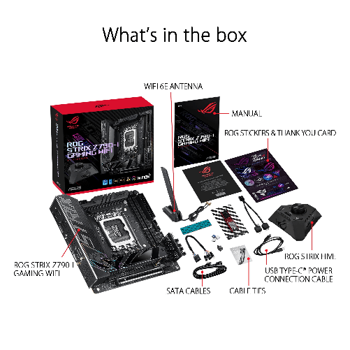 ASUS-ROG-STRIX-Z790-I-GAMING-WIFI-Mini-ITX-Scheda-Madre