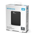 Western-Digital-WD-Elements-Portable-disco-rigido-esterno-1000-GB-Nero