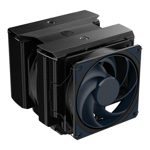 Cooler Master MasterAir MA824 Stealth CPU Air Cooler - Doppio dissipatore ventole Push