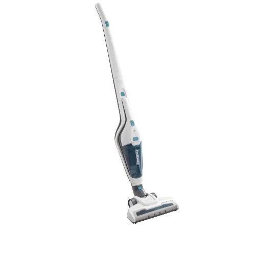 Leifheit Rotaro PowerVac 2in1 Aspirapolvere a bastone 2 in 1 Batteria Secco EPA Senza sacchetto Nero, Blu, Bianco