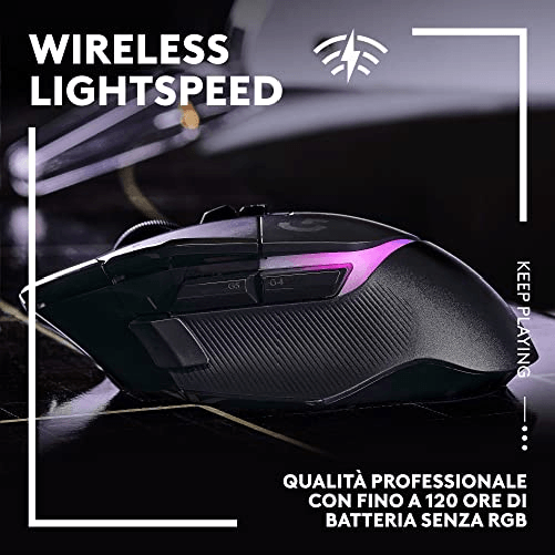Logitech-G502-X-PLUS---Mouse-Gaming-Wireless-con-LIGHTFORCE-e-RGB