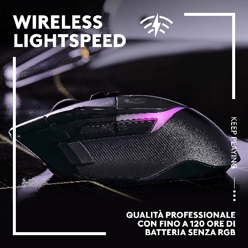 Logitech-G502-X-PLUS---Mouse-Gaming-Wireless-con-LIGHTFORCE-e-RGB